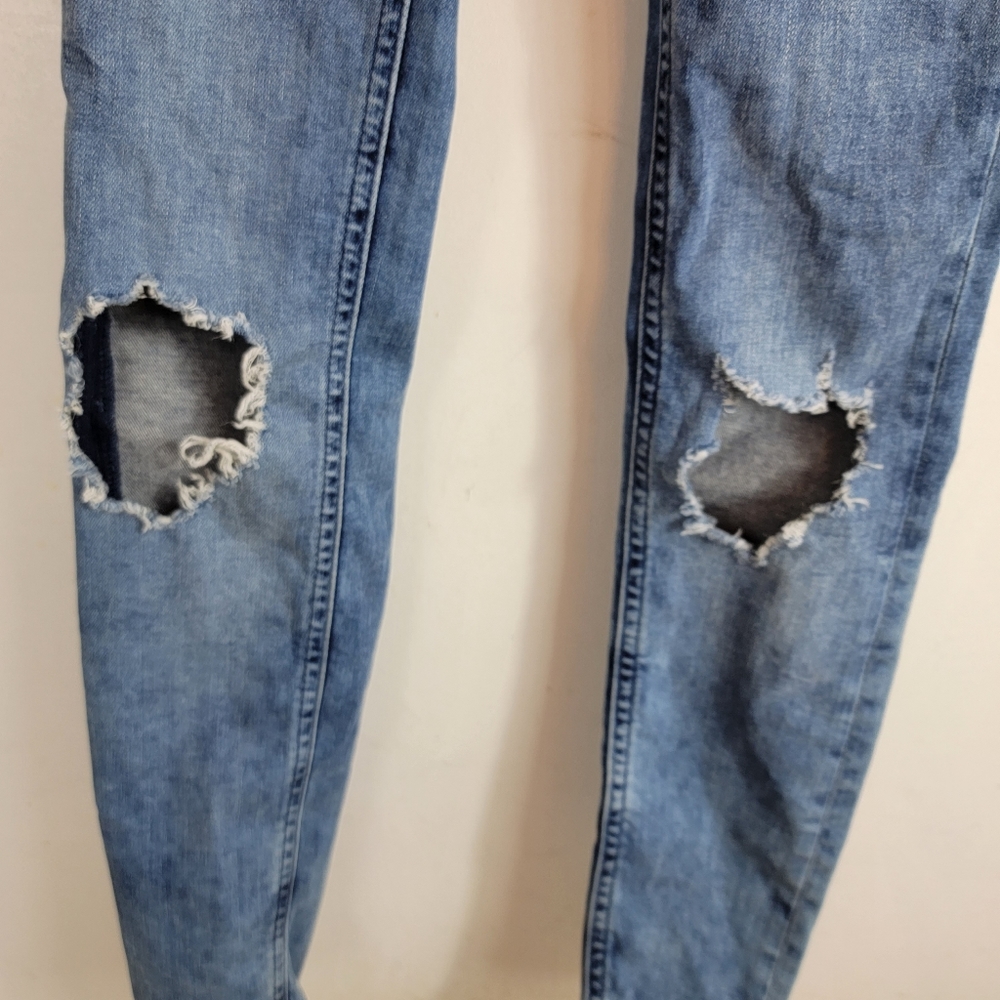 Free People High Rise Busted Knee Skinny - Picture 6 of 8